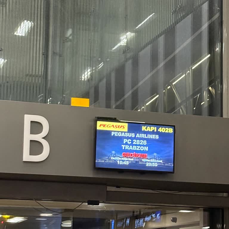 Bilgi Verilmeden 2 Saat Geciken Pegasus Uçuşu