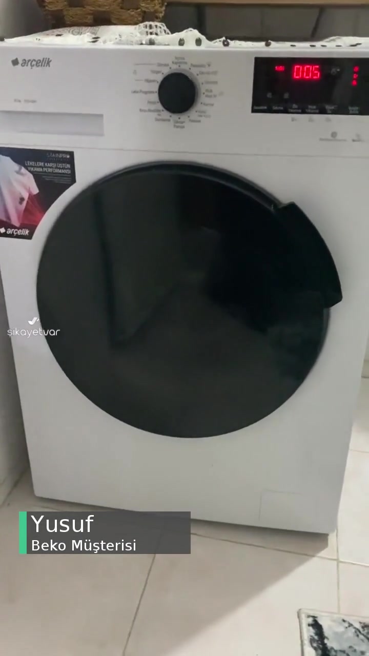 Beko Arçelik Çamaşır Makinesinin Değişimini Talep Ediyorum! videonun kapak resmi