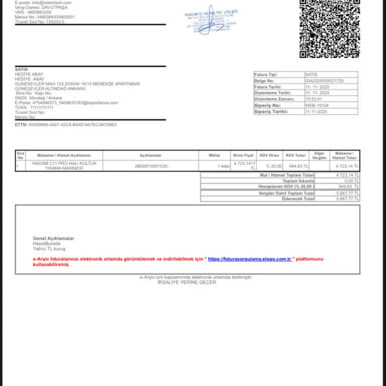 Arızalı Halı Yıkama Makinesi, Cevapsız Servis Ve Saygısız Müşteri Temsilcisi: İade Talebi