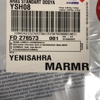 Esenler Aras Kargo’da Resmi Evrak Kaybı Ve Çözüm Yoksunluğu