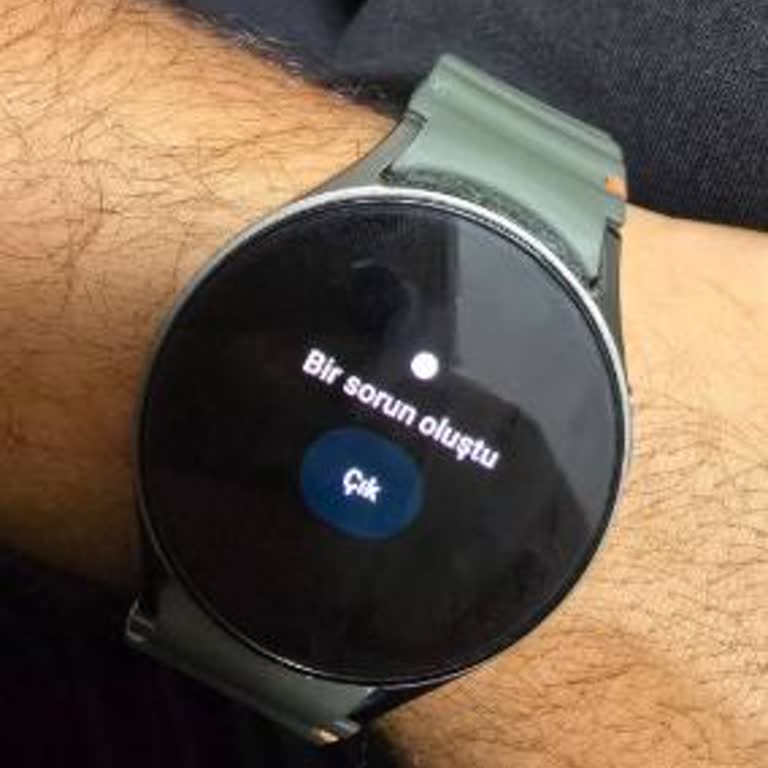 Samsung Watch 7'te WhatsApp Açılmıyor, Sürekli Hata Mesajı