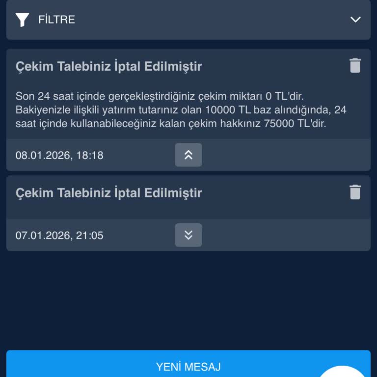 Yatırımımın 102.000 TL'si Çekilemiyor Ve Müşteri Desteği Cevapsız