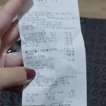 A101'den Alınan Küflü Quark