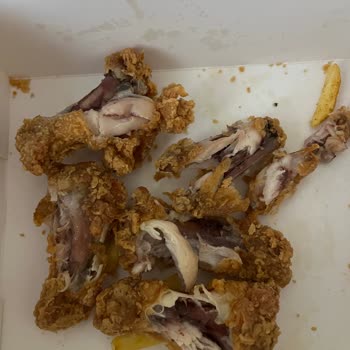 Tam Pişmemiş Tavuk Kanatları Nedeniyle 400 TL İade Talebi Ve Sağlık Endişesi