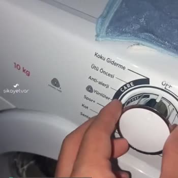 Hoover Makinenin Error Vermesi