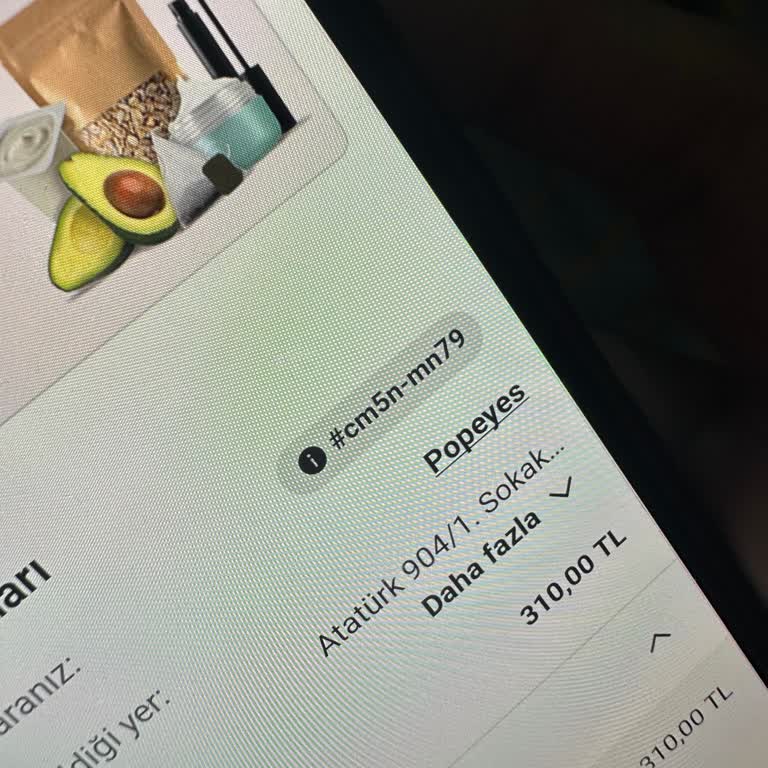 Ata Expres Teslim Edilmemiş Popeyes Siparişine Ödeme Alındı Ve İade Bekliyoruz