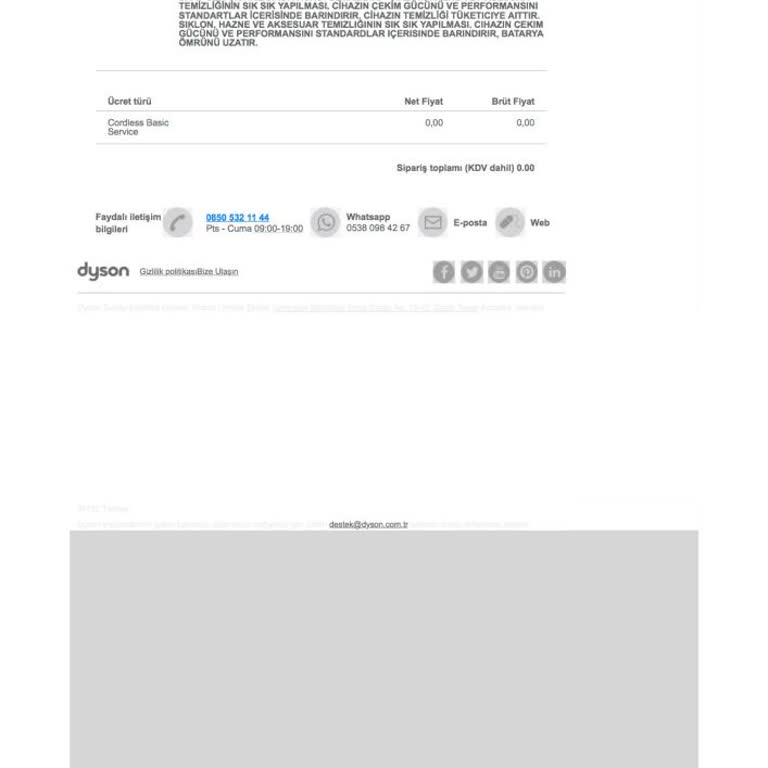 Dyson V12 Cihazının Sürekli Arızası ve Değişim Talebinin Reddedilmesi