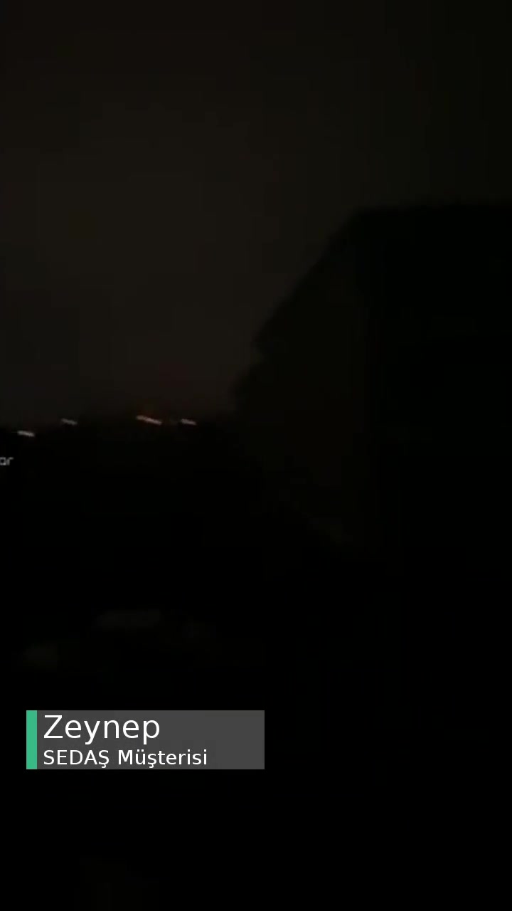 SEDAŞ Elektrik Kesintisi videonun kapak resmi