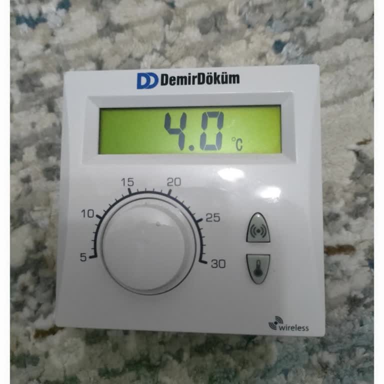 24 Saat Takılı Kalan DemirDöküm 6001 Termostat İçin Garanti Servisi Talebi