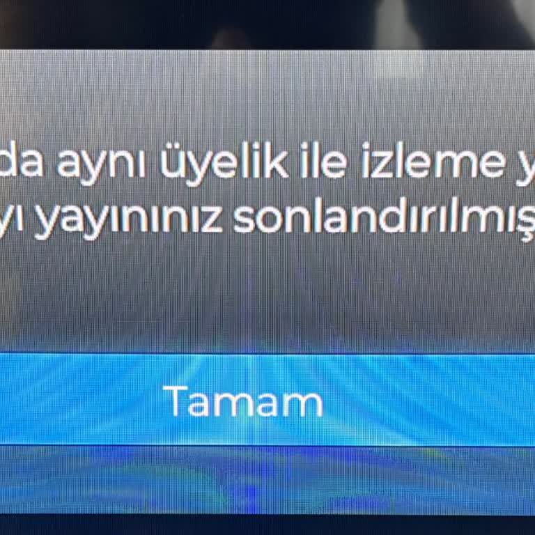 Üyelik Ücretime Rağmen Farklı Cihaz Giriş Hatası Ve Yardımsız Müşteri Hizmeti