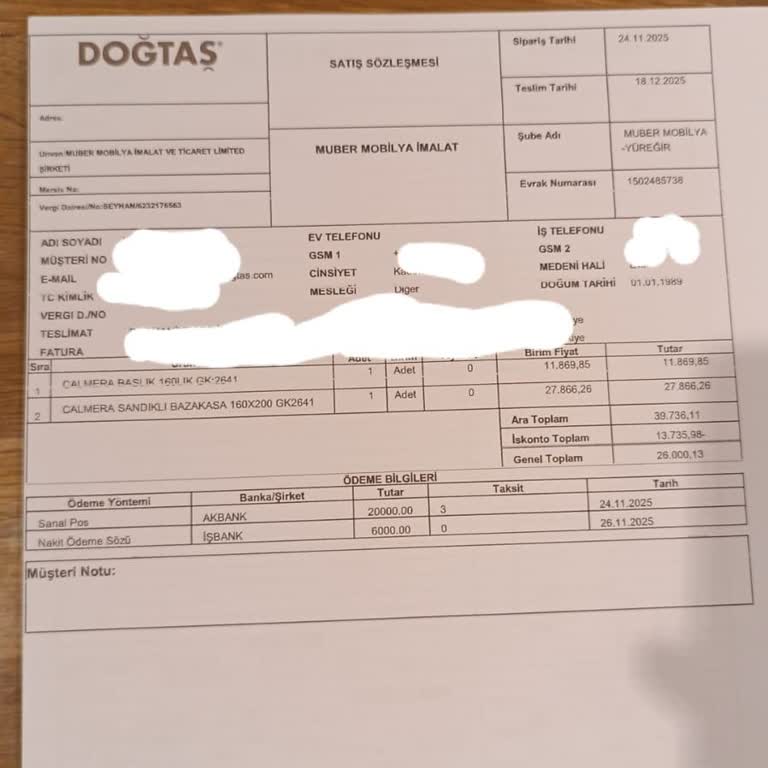 Teslim Tarihi Aşıldı, Açıklama Ve Bilgilendirme Yok