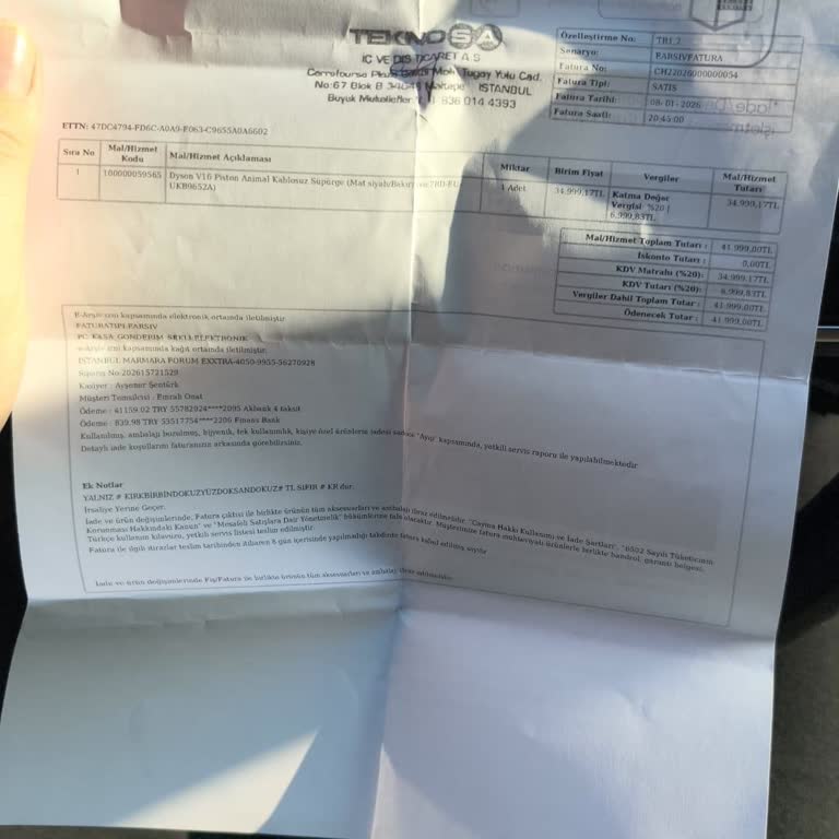Dyson Süpürge Çizikli Çıktı Ve Teknosa’da Değişim Süreci Uzatıldı, Tam İade Talep Ediliyor