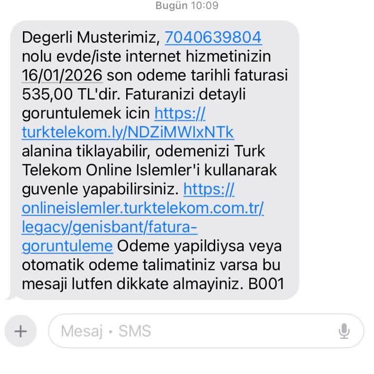 İnternet Kesintisi İçin Faturada İndirim Yapılmadı