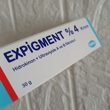 Orva Expigment Kremi Kullanımında Şiddetli Cilt Lekeleri Ve Yanma