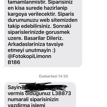 Kargo Çıkışı Yok, İade Talebi