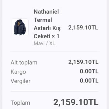 Kargo Bilgisi Almayan Mont Siparişinin İadesi Talep Ediliyor