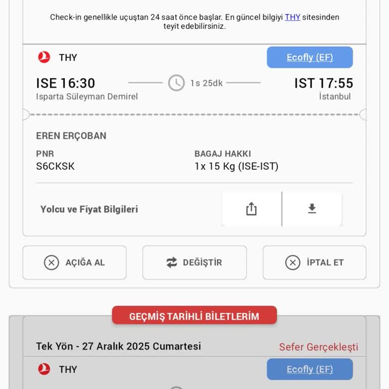 Obilet Canlı Destekte Cevapsız Geri Dönüş Ve Bilet Değişim Talebinin İhmal Edilmesi