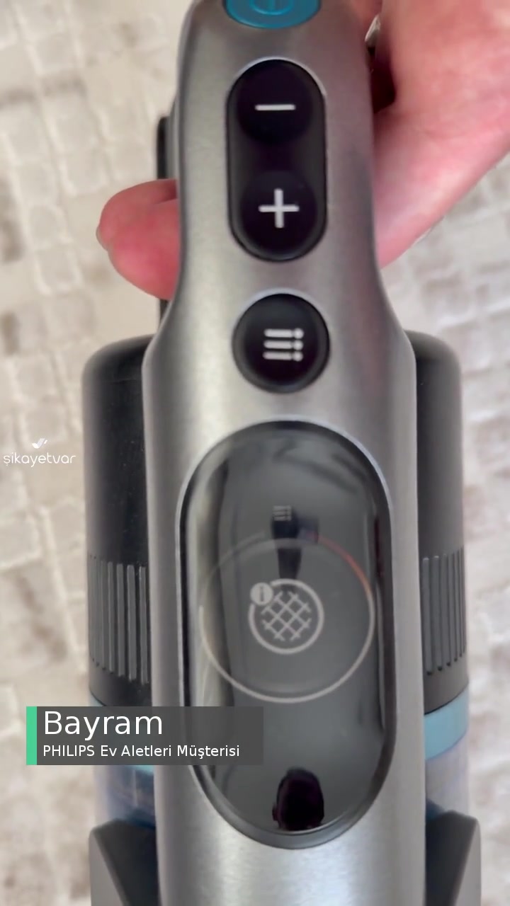 Philips 8000 Serisi Dikey Süpürge Filtre Uyarı Sorunu videonun kapak resmi