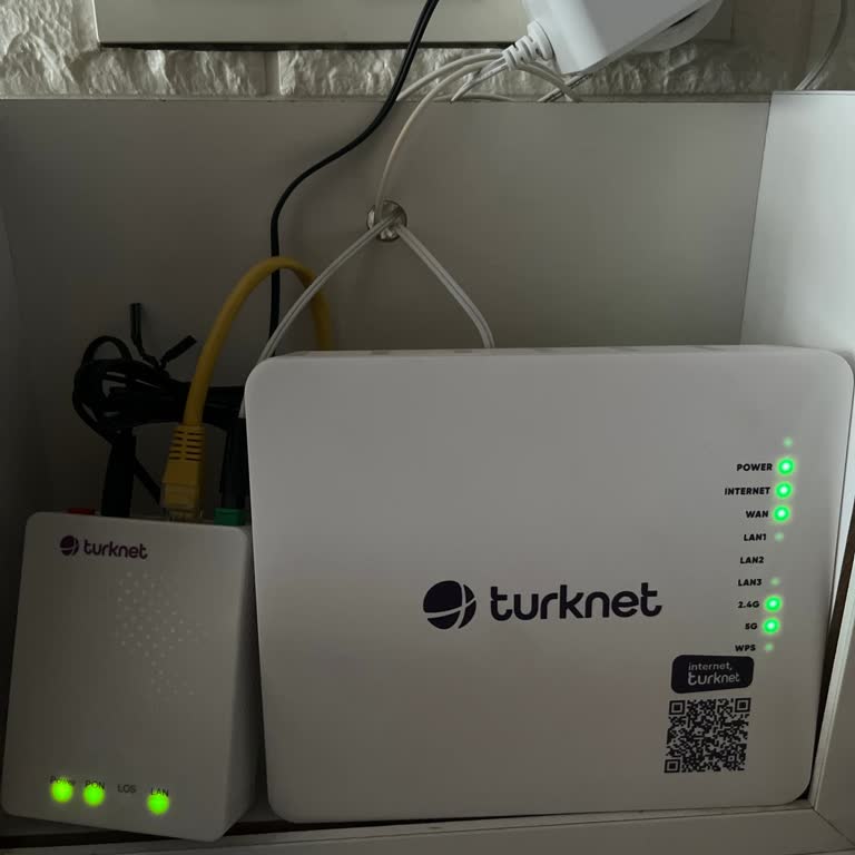TurkNet Fiber Modemde Sürekli Kopma Ve Sinyal Zayıflığı