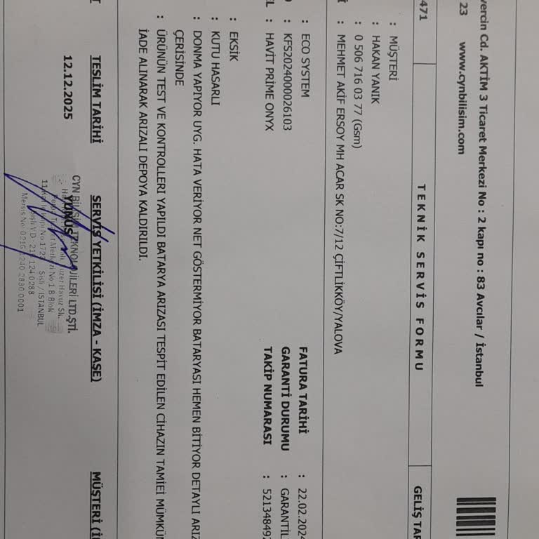 Garanti Onaylı Ücret İadesi 8.599,99 TL Gecikiyor Ve Trendyol Yanıt Vermiyor