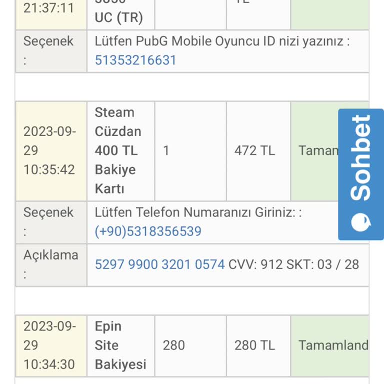Epin.com’da Ödeme Alındı, PUBG UC’ler Hesaba Yansımadı Ve Destek Yanıt Vermedi