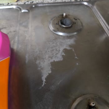 Porçöz Yağ Çözücü Ocağı Beyazlatıp Kalıcı Leke Bıraktı