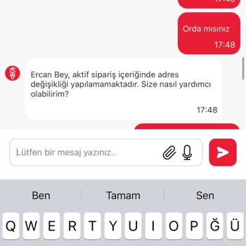 Yanlış Şubeye Atanan Siparişin İptali Ve 400 TL Ücretin Geri Ödenmesi
