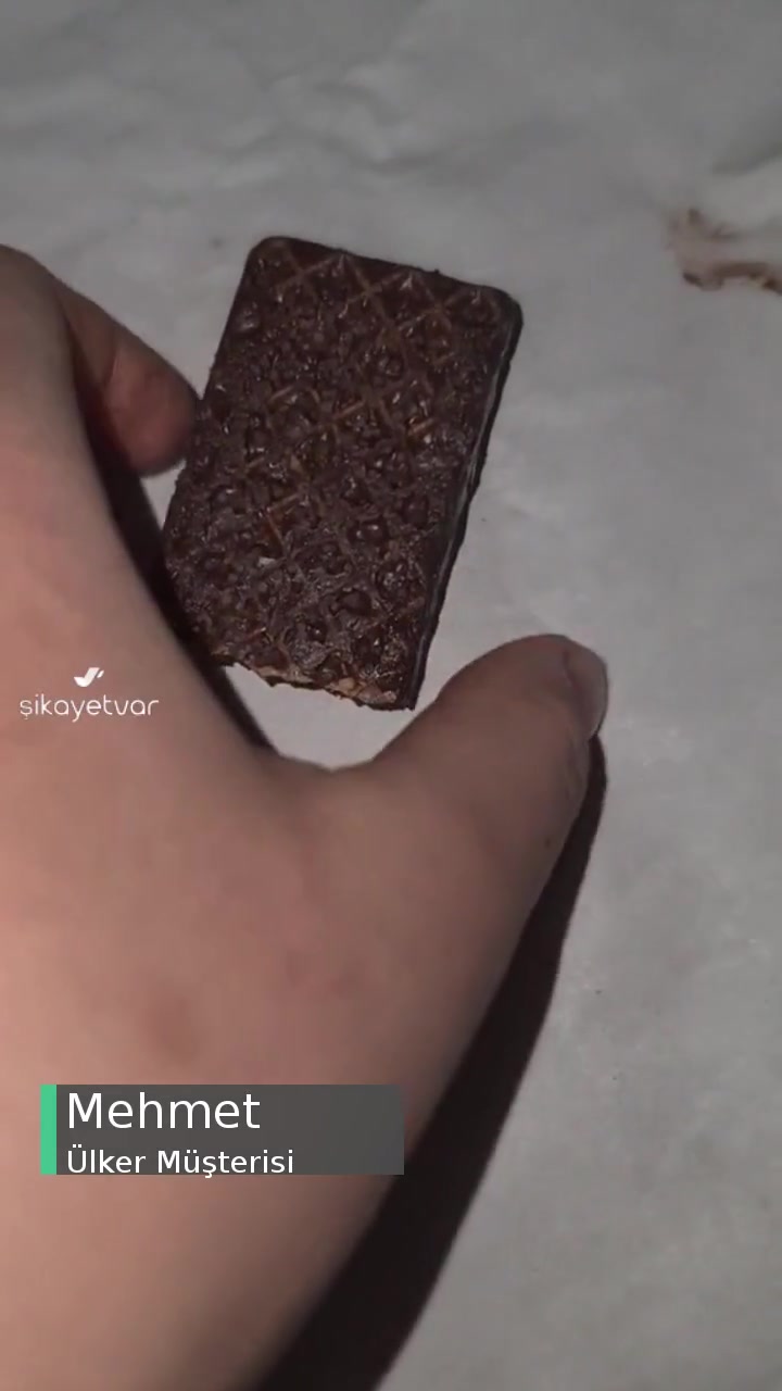 Ülker Çikolatalı Gofret Küflü Çıktı, Ülker'den Beklenmedik Bir Hareket! videonun kapak resmi