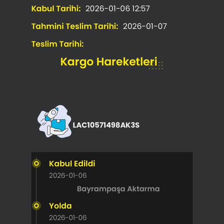 Lacoste Siparişim Sakarya’ya Yanlış Yönlendirildi Ve Teslim Edilmedi