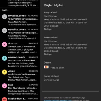 Sipariş Gönderilmedi, Ödeme Alındı, Aldatıldım Ve İade Talep Ediyorum