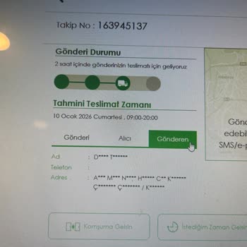 Kargo Tesliminde Yanıltıcı Bilgilendirme Ve Şeffaflık Eksikliği