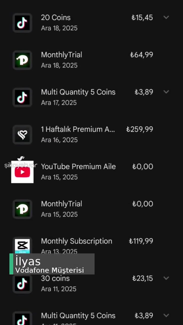 Vodafone Çekim Olmadan Para Yansıtmış Google Play! videonun kapak resmi