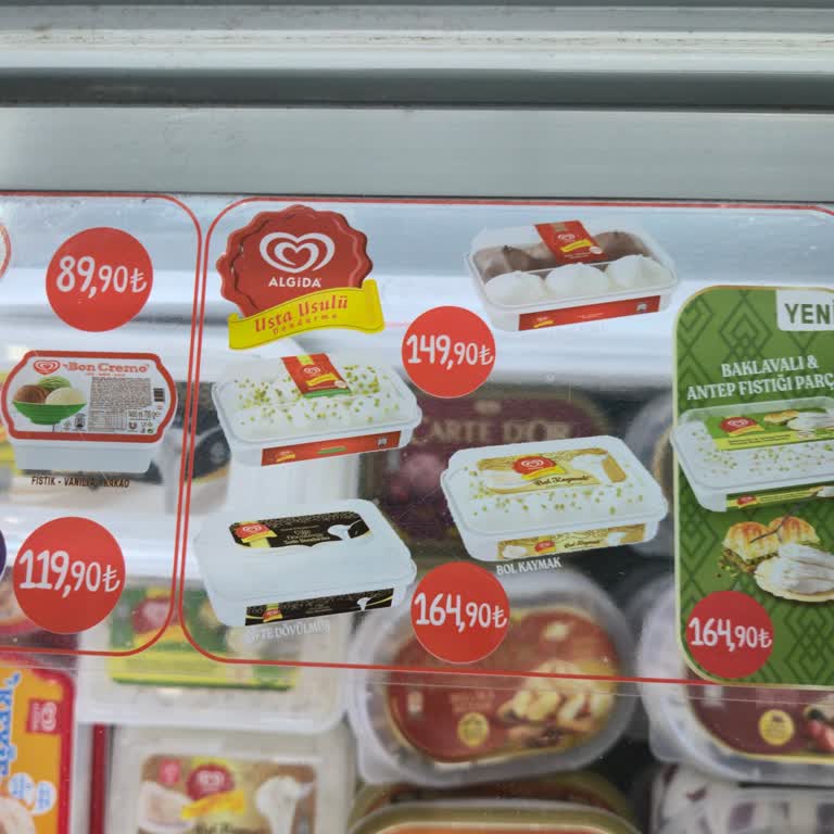 Yanıltıcı Etiket Nedeniyle Dondurma Fiyatı 60 TL Artı