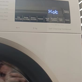 Bosch Kurutma Makinesinde İlk Kullanımdaki Göçük, Aşırı Isınma Ve Kapak Kilidi Arızası
