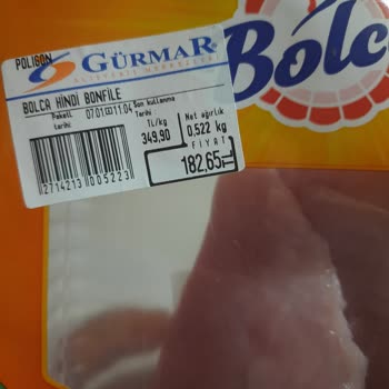 Gürmar Online’da Son Kullanma Tarihi Geçmiş Hindi Göğüsü Gönderildi