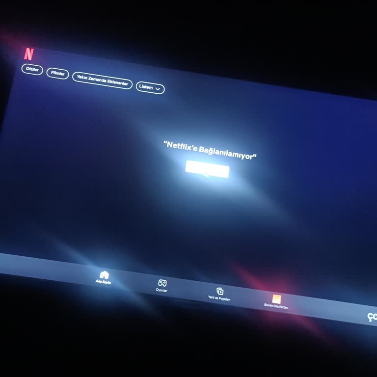 Onvo 43 İnç Smart TV’de Netflix Ve YouTube Uygulamaları Çalışmıyor