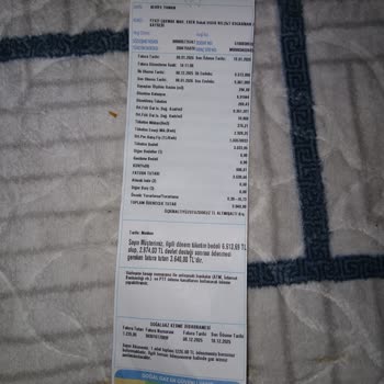 Aksa Kayseri Doğalgaz Faturamda Hatalı Okuma Şüphesi