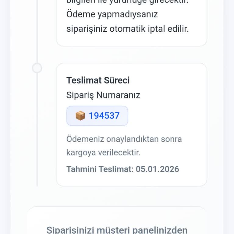 Hemenpazar’da Sipariş Gönderilmedi Ve İletişim Cevapsız