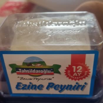 Tarih Geçmemiş Tahsildaroğlu Ezine Peyniri Bozulmuş, Şikayet Formu Çalışmıyor