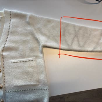 Etikete Uygun Yıkanan Hırkada Renk Kaybı Ve İade Reddi