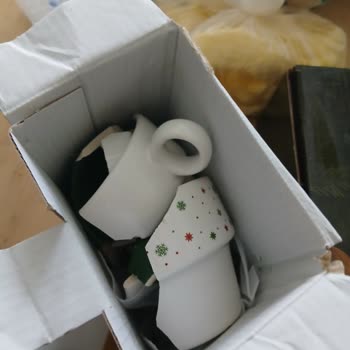 Yanlış Tabak Ve Kırık Kupa Setleri İçin İade Talebi