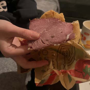 Burgerde Donmuş Pastırma Parçası: Hijyen Ve Sağlık Riski