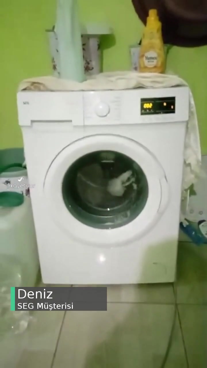 SEG Çamaşır Makinesi Sesli Çalışıyor videonun kapak resmi
