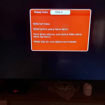 Dijital Kart Hatası E06-4 Ve Müşteri Temsilcisine Ulaşılamıyor