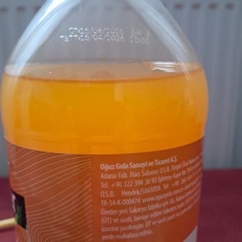 Sarıyer Portakallı Gazoz Şişelerinde Tortu Ve Güven Kaybı