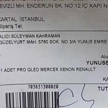 Retrolux Reklam Pazarlama Yanlış Ürün Gönderildi