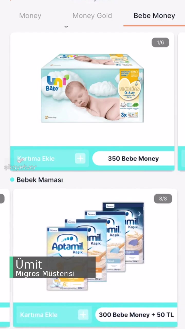 Migros Bebe Money Katalog Hatası videonun kapak resmi