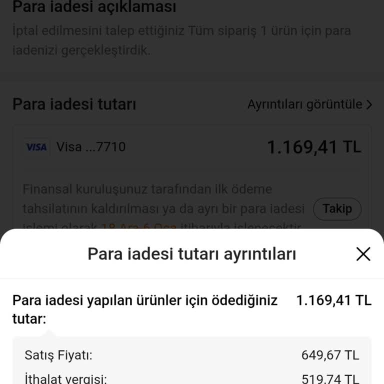 Temu İadesi Ziraat Bankasında Görünmüyor