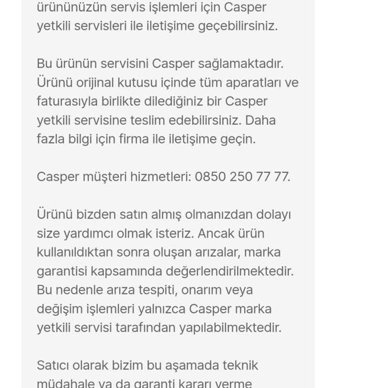 Hepsiburada’da Satın Alınan Casper Laptopun Pil Sorunu Ve İade Talebi Reddedildi