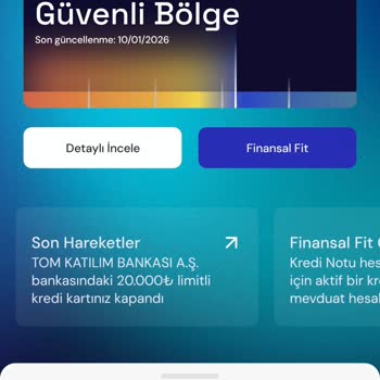 Açıklama Olmadan Kredi Kartımın Kapatılması Ve Güven Kaybım